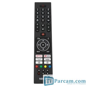 VESTEL Akıllı TV Kumandası Siyah U/K 45135