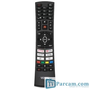 VESTEL Akıllı TV Kumandası Siyah U/K 4590