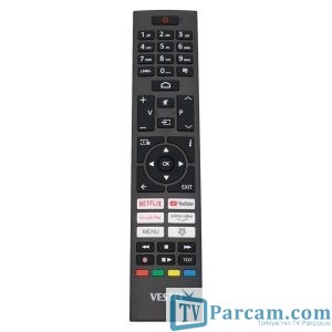 VESTEL Akıllı TV Kumandası Mat Gri U/K 45157